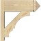 Ekena Millwork Balboa Rough Sawn Arts and Crafts Outlooker, Douglas Fir, 8"W x 22"D x 22"H OUT08X22X22BOA03RDF - alternate 3